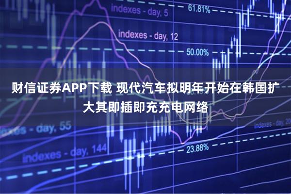 财信证券APP下载 现代汽车拟明年开始在韩国扩大其即插即充充电网络