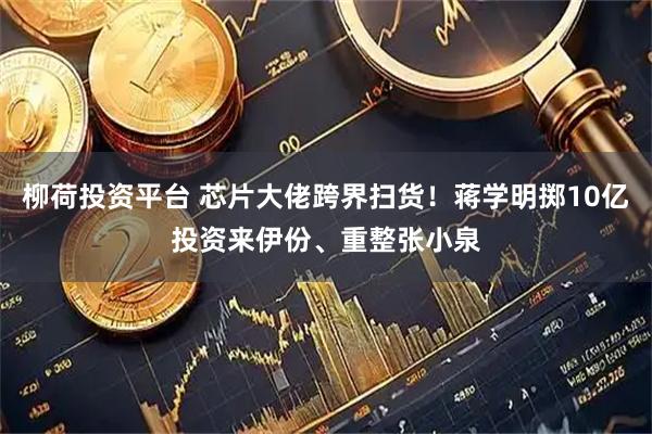 柳荷投资平台 芯片大佬跨界扫货！蒋学明掷10亿投资来伊份、重整张小泉